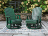 Shell Beach - Swivel Glider Chair - Green Signature Design by Ashley®