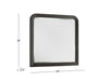 Keaton - Portrait Mirror - Black Magnussen Furniture