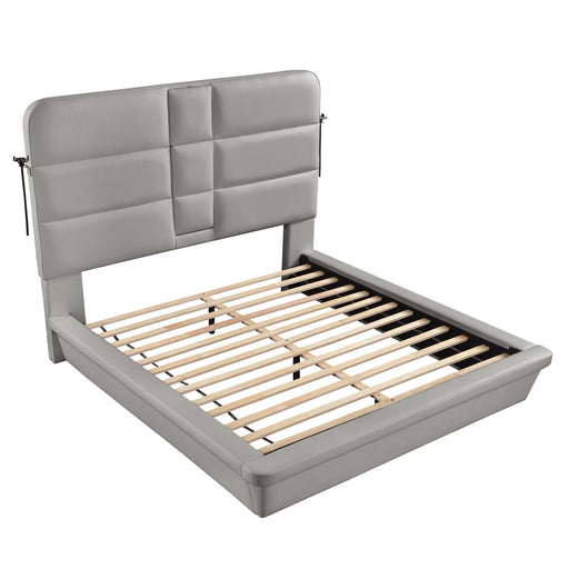 Futura - Upholstered Bed With Tall Headboard Matrix Furniture Group