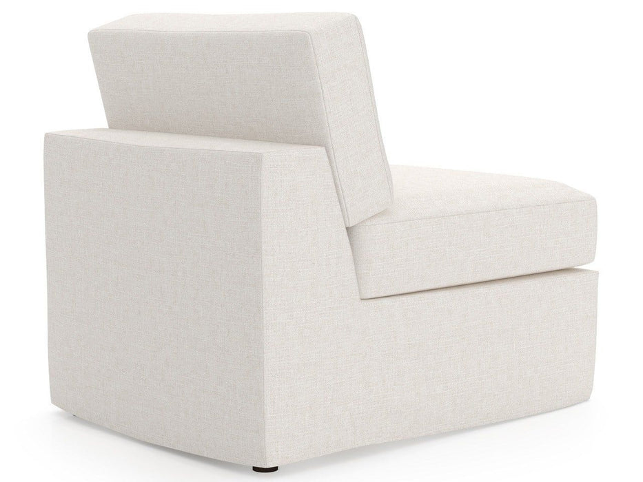 Maxx - Slipcover Armless Chair, Special Order - White