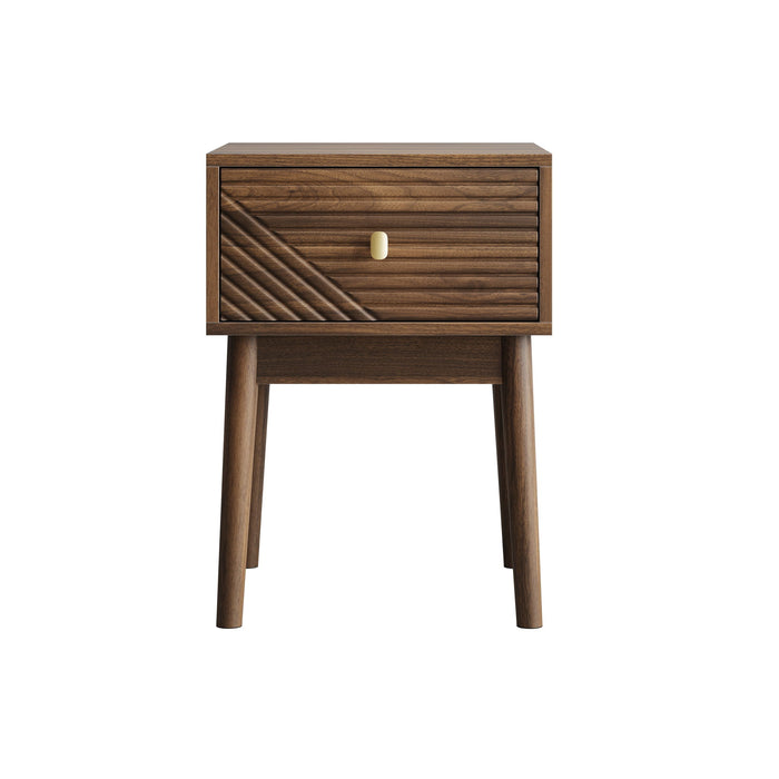 Medieval - Bedside Table - Walnut Home Essentials