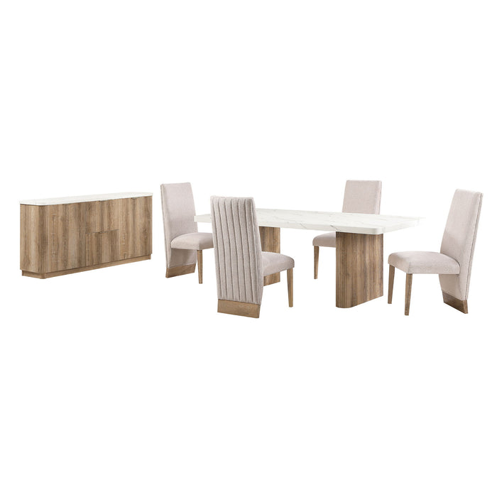 Donnie - Dining Table - Natural Global Furniture USA