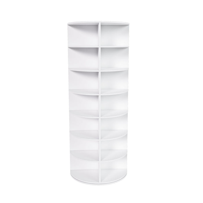Rotating Shoe Rack Tower Home Essentials