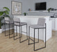 Fuji - Contemporary High Back Barstool Elegant Design Lumi Source