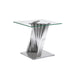 Table With Twisted Fan Shaped Legs Home Essentials
