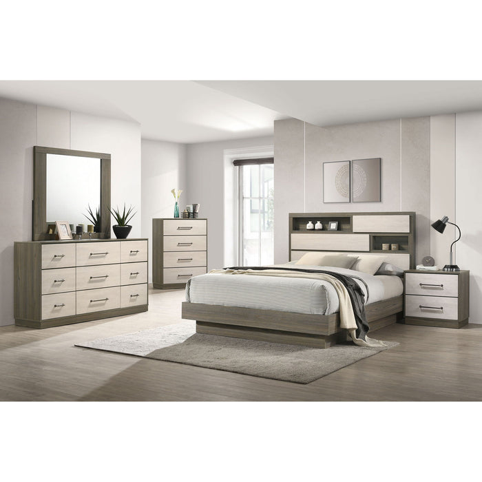 Edmondson - Bedroom Set With Bookcase Headboard Furniture Max