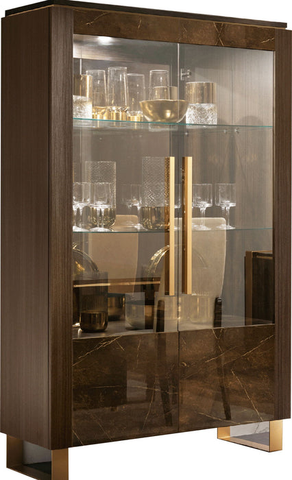 Essenza - 2 Door China - Dark Brown Arredoclassic Italy