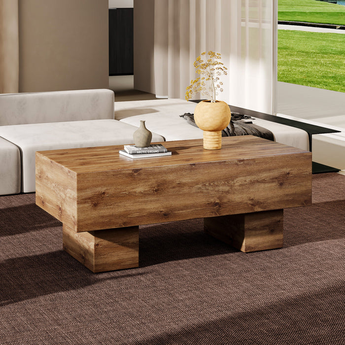 Rectangular Coffee Table - Wood