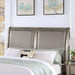Bed With 2 Panel Upholstered Headboard And Footboard Drawers Home Essentials