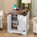 Nightstand With Adjustable Shelf Hearth and Haven