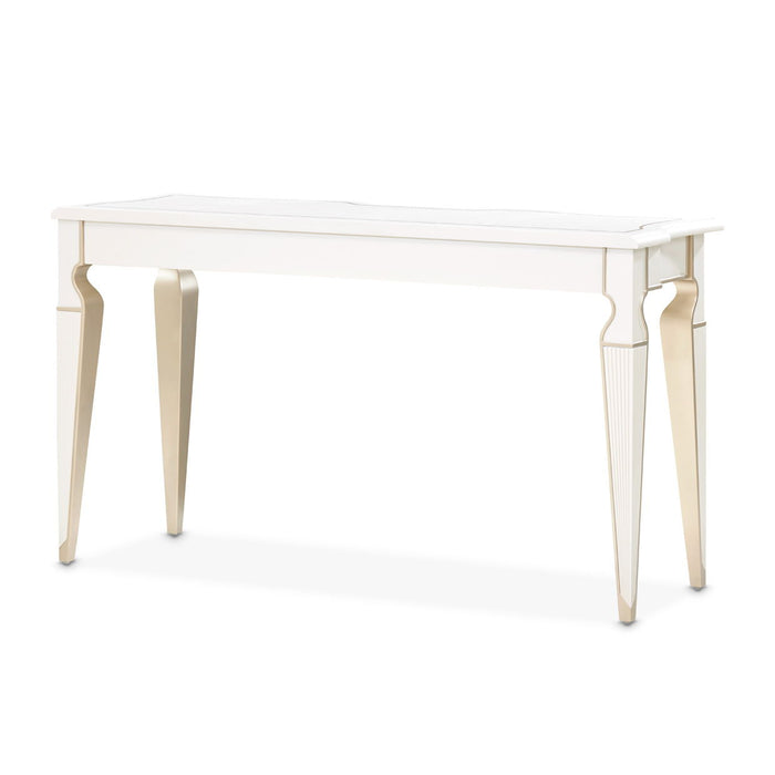 La Marisia - Console Table - Creamy Pearl