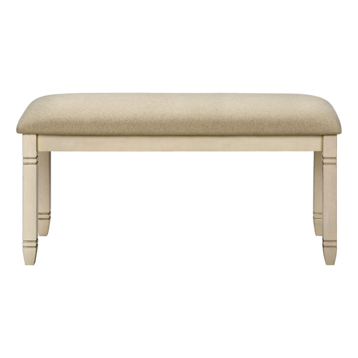 Upholstered Bench With Solid Legs 8th Street