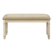 Upholstered Bench With Solid Legs 8th Street