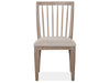 Ainsley - Dining Side Chair With Upholstered Seat (Set of 2) - Cerused Khaki Magnussen Furniture