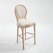 French Country Bar Chairs & Round Back (Set of 2) Home Essentials