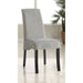 Upholstered Dining Chair Soft Padded Seat And Flared Back Design (Set of 2) - Gray Furniture Max