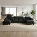 Modular Cloud Couch Sofa With Cup Holders & Storage, USB Port Home Essentials