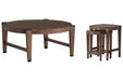 Kaysen - Round Cocktail Table Set Magnussen Furniture