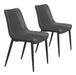 Magnus - Dining Chair (Set of 2) - Black Zuo Modern