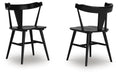 Gretlynn - Dining Room Side Chair (Set of 2) - Black Signature Design by Ashley®