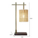 Bedroom Table Lamp With Lampshade - Bronze Ashcroft Furniture