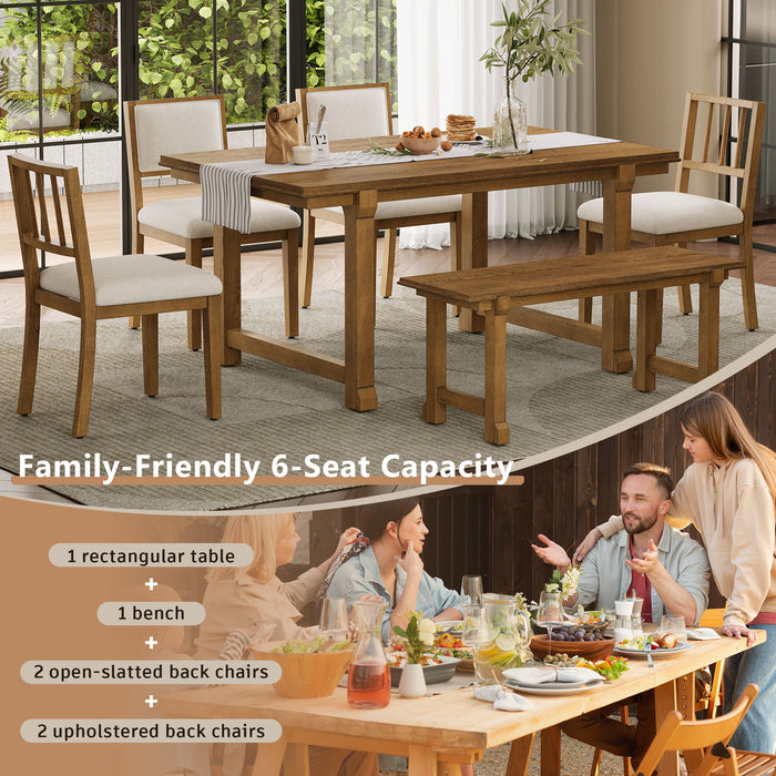 6 Piece Kitchen & Dining Room Furniture Hearth and Haven