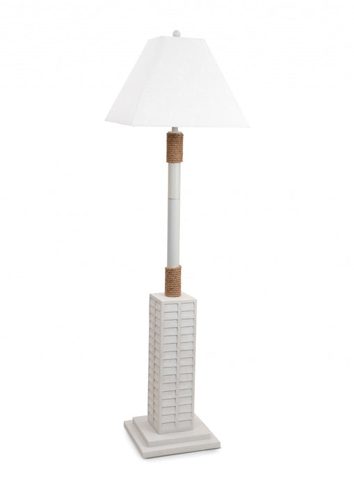 Nautical Rope Floor Lamp - Bright White