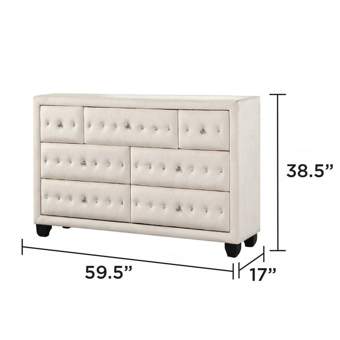 Sophia - 7 Drawer Dresser Matrix Furniture Group