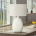 Lighting, Table Lamp, Resin, Contemporary - Cream 8th Street
