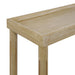 Narrow Side End Tables With Shelf (Set of 2) Home Essentials
