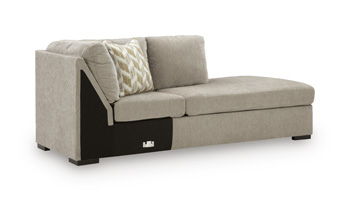 Bridgepoint - RAF Corner Chaise - Stone Signature Design by Ashley®
