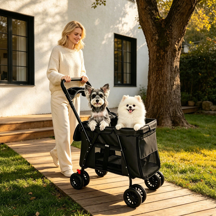Pet Stroller For Small / Medium Pets Daily Nest