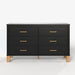 6 Drawer Double Dresser Home Essentials