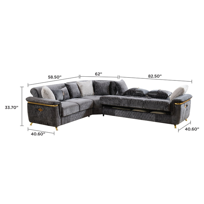Argo - Reversible Sectional Matrix Furniture Group