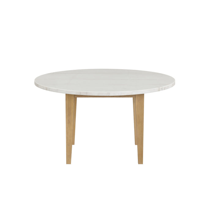 Essence - 54" Round Dining Table With Marble Top New Classic