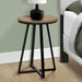 Accent Table, Side, Round Contemporary & Modern Modern Design 8th Street