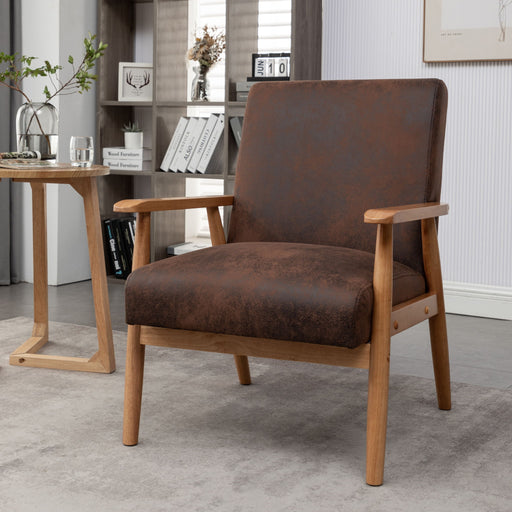 Wide Arm Chair - Brown US Pride