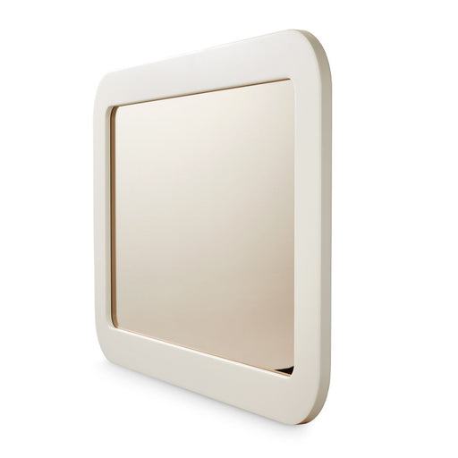 Lisbon - Wall Mirror - Silken Matte Cream Michael Amini