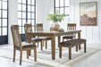 Urbinforte - Extension Dining Table Set Signature Design by Ashley®