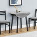 3 Pieces Dining Table Set, Small, Drop Leaf, Contemporary & Modern 8th Street