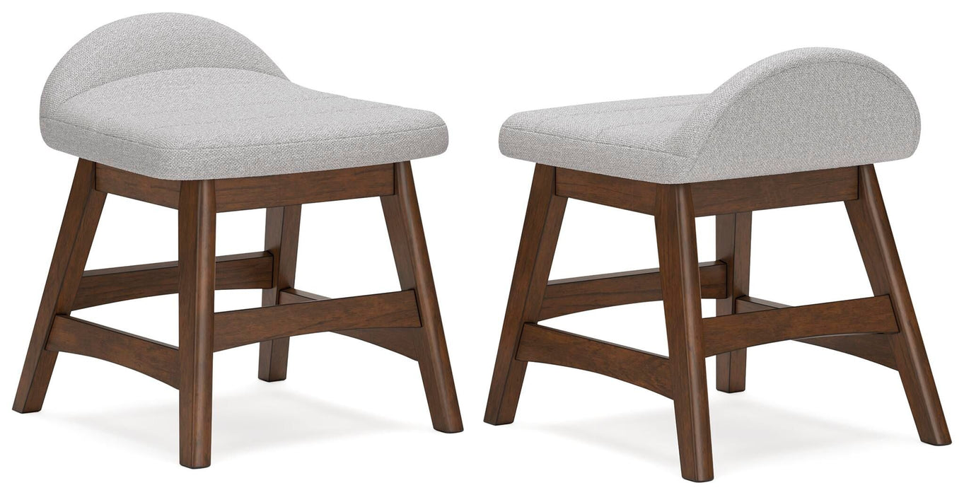 Lyncott - Home Office Desk Chair - Light Gray / Brown Signature Design by Ashley®