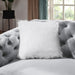 2 Seater Sofa With Button Tufted Diamond Grid & 2 Pillows For Living Room Home Essentials