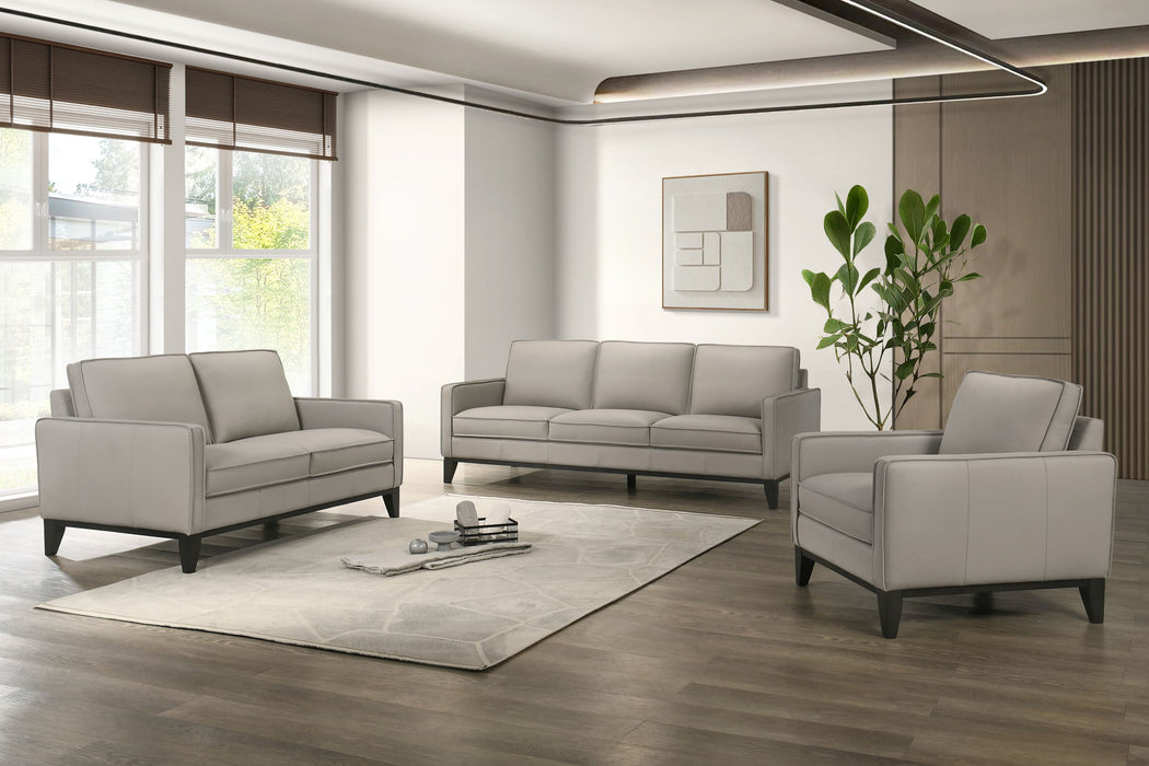 Aaron - Sofa - Mist Gray New Classic