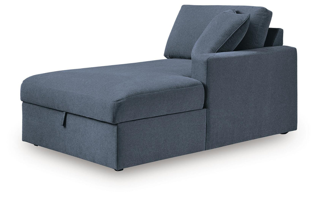 Modmax - RAF Corner Chaise With Storage - Ink Signature Design by Ashley®