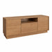 TV Stand For TVs Up To 65" With 2 Doors, 1 Drawer And 1 Open Shelf Home Essentials
