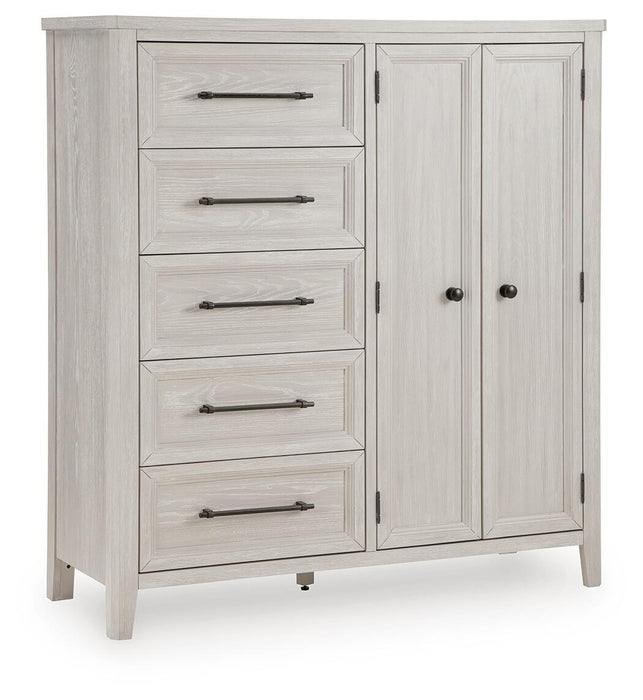 Darbonton - Door Chest - Dove White Signature Design by Ashley®