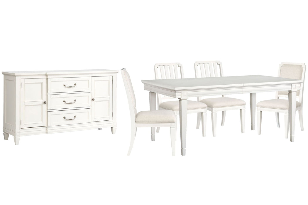Willowbrook - Extendable Rectangular Dining Table Set Magnussen Furniture