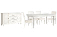 Willowbrook - Extendable Rectangular Dining Table Set Magnussen Furniture