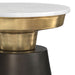 Jaxine - Side Table - Black / Gold Simpli-Home