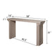 Console Table With Decorative Molding Home Essentials